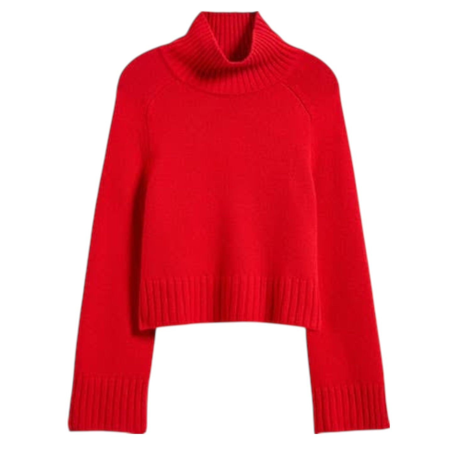 Brooke Cashmere Cropped Turtleneck