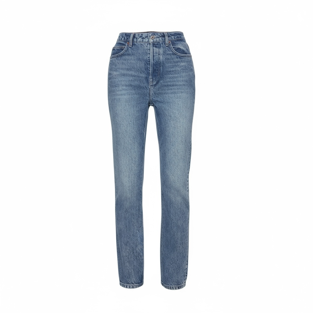 Cynthia High Rise Straight Jeans