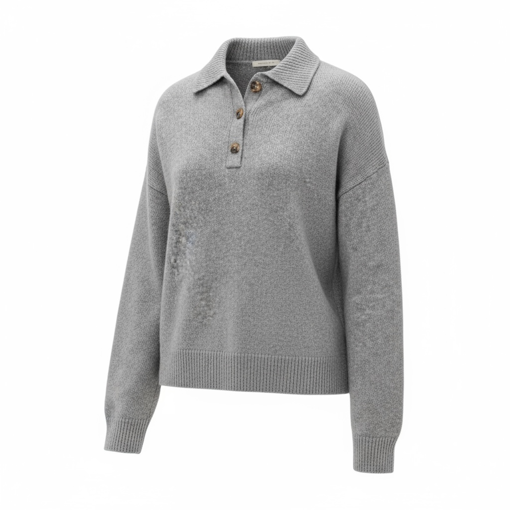 Brooklyn Cashmere Polo Sweater