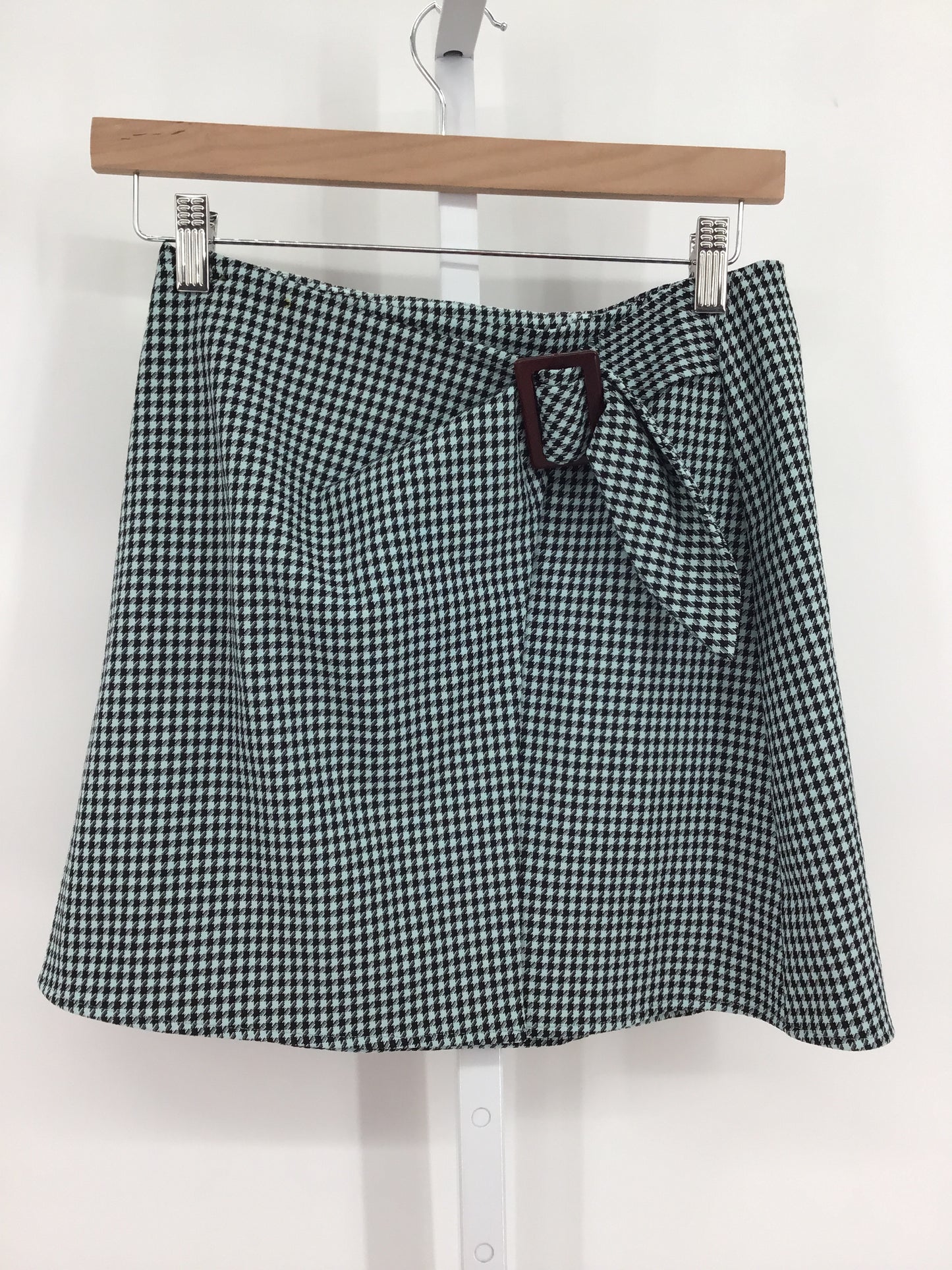 Vintage Green Casual Skirt