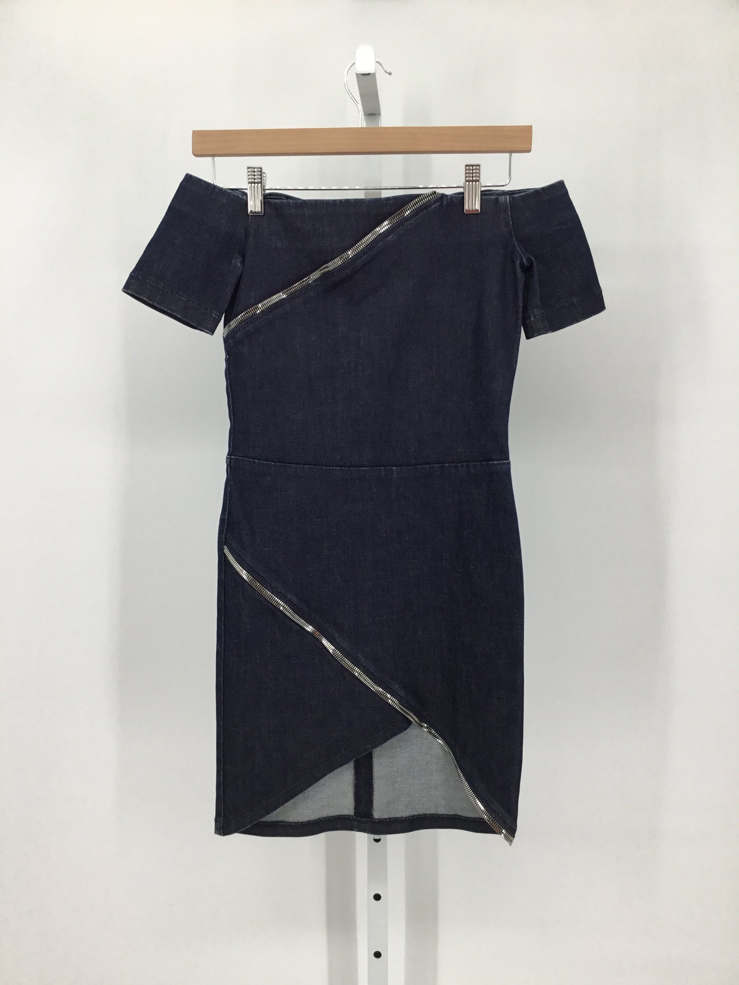Vintage Blue Casual Dress