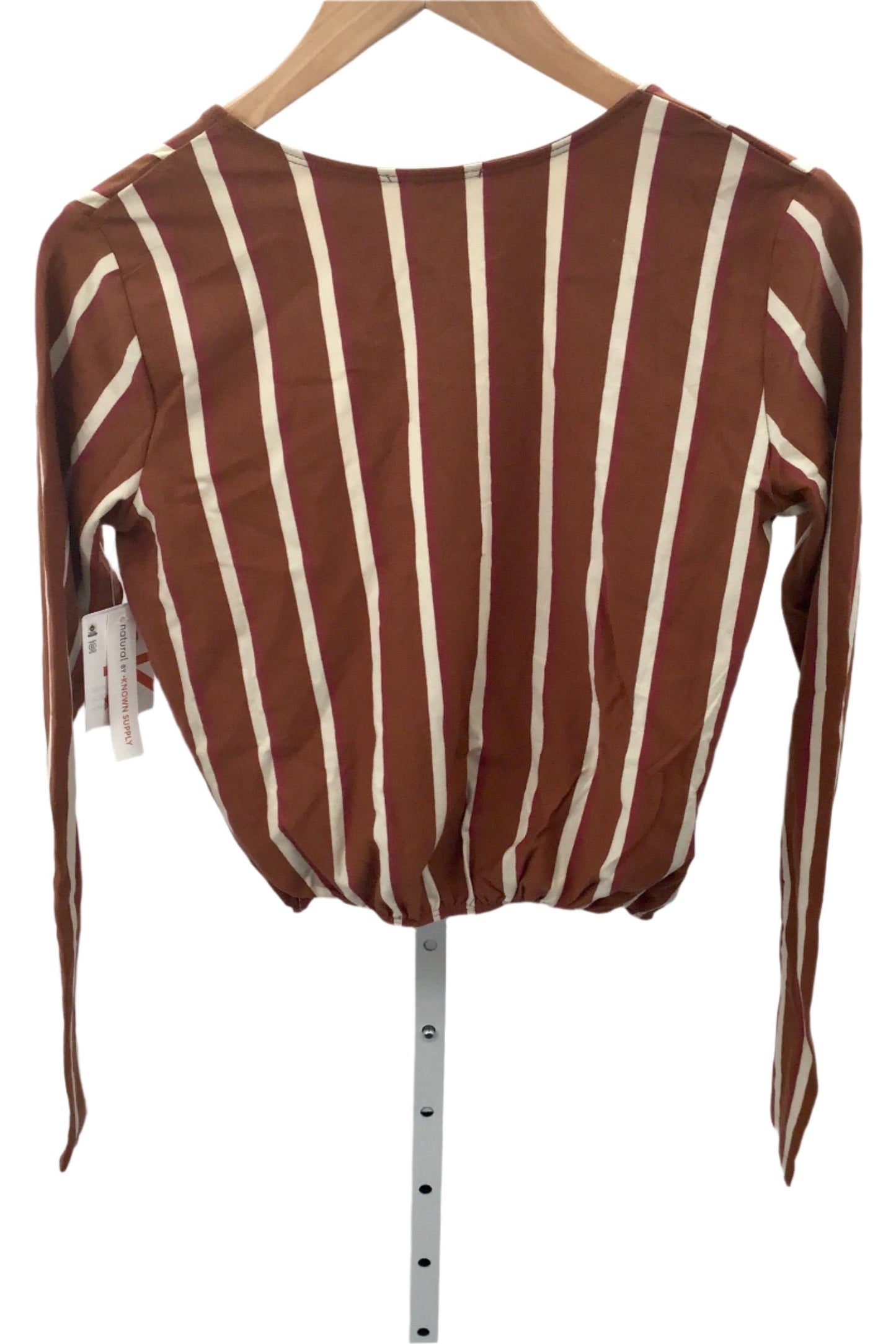 Known Supply, Brington, Cinnamon/Cranberry Stripped, Size: XS