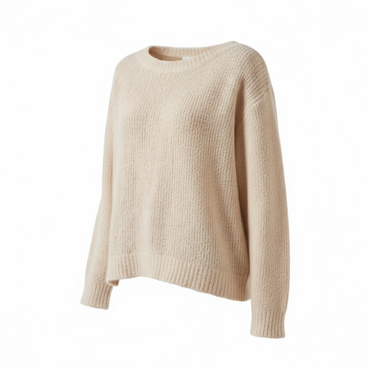 Cici Oversized Crew Sweater