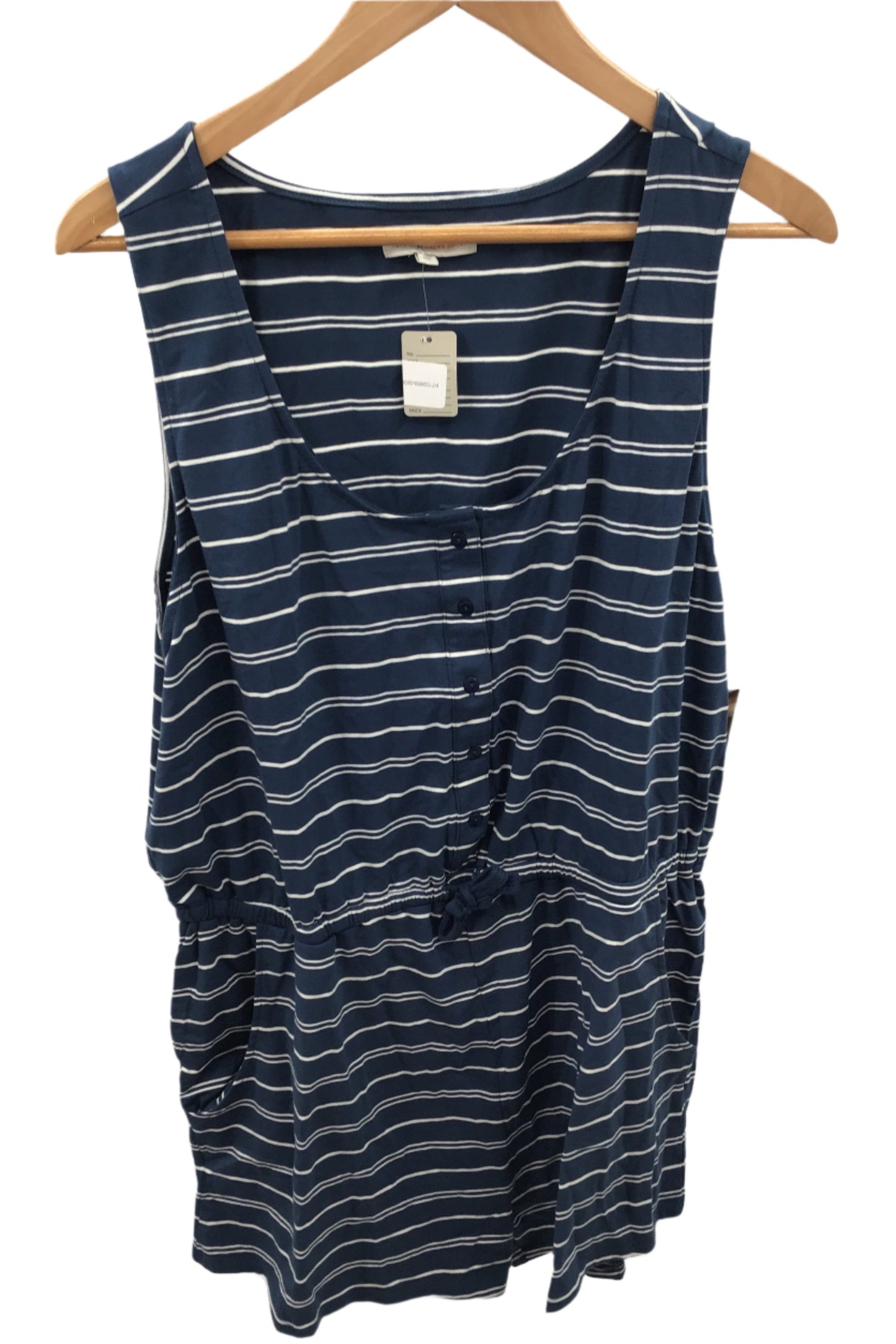 Known Supply, Oaklyn, Blue/White Striped, Size: XL