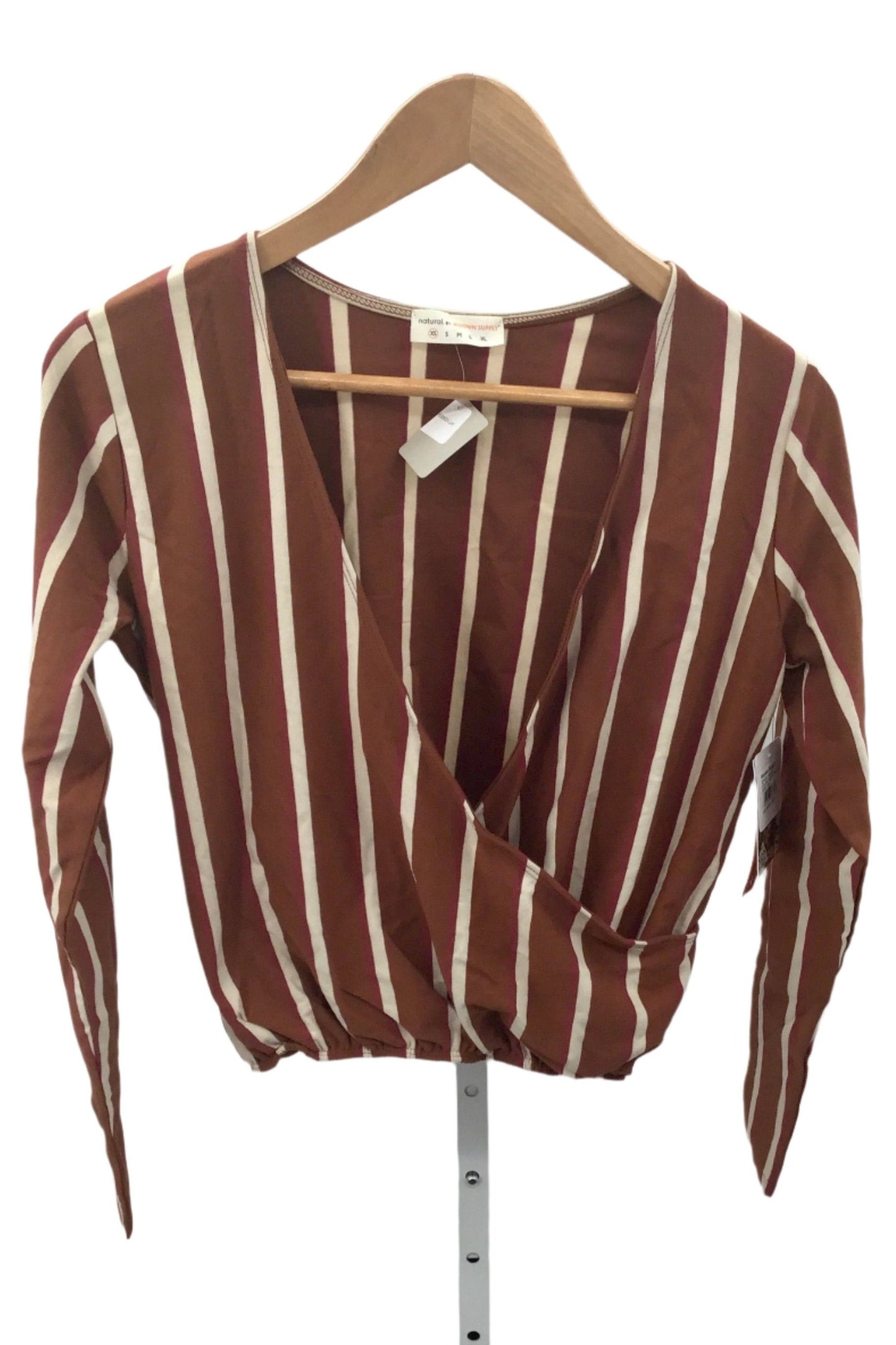 Known Supply, Brington, Cinnamon/Cranberry Stripped, Size: XS