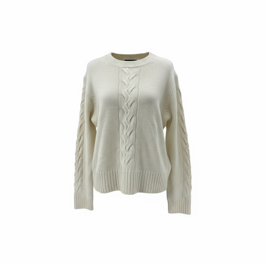 Dawson Regenerative Wool Cable Sweater