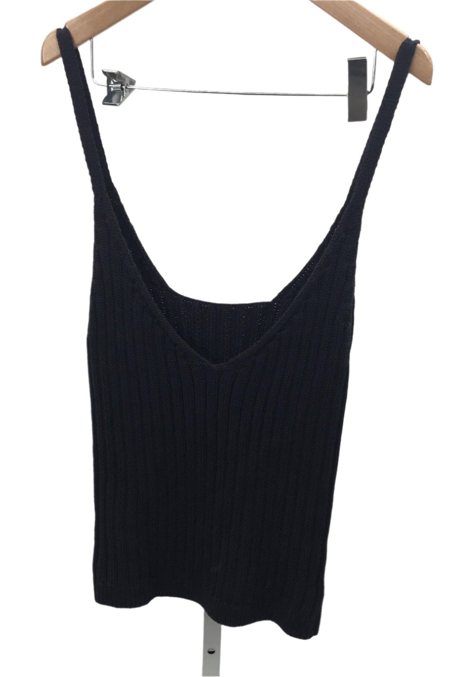 Known Supply, River Sweater Tank, Black, Size: S