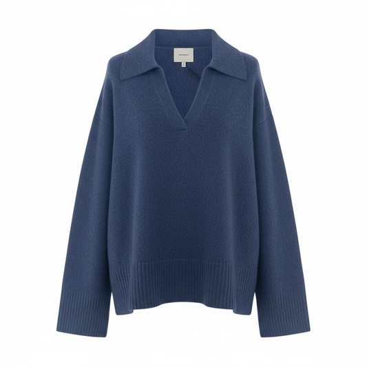Sawyer Oversized Cashmere Polo