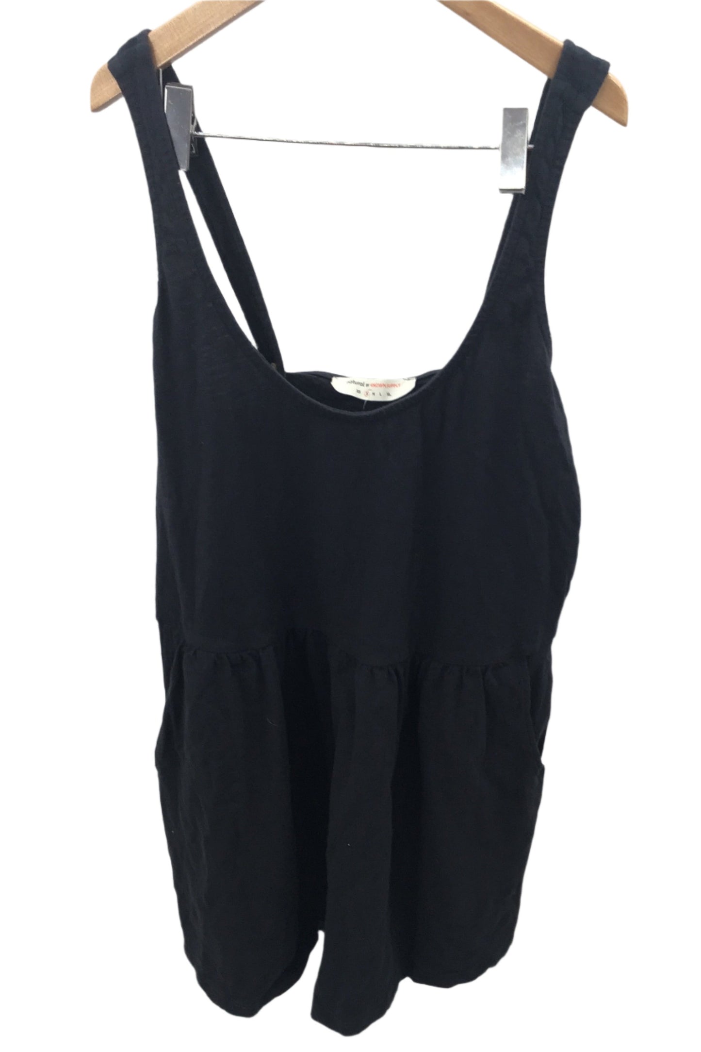 Known Supply, Ivy Romper, Black, Size: S