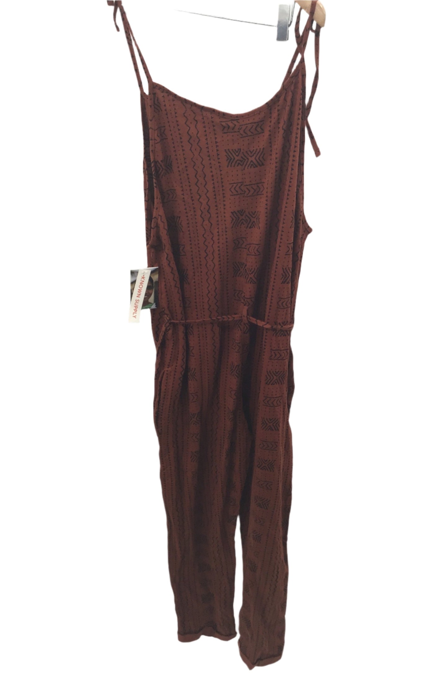 Known Supply, Einsley Jump Suit, Henna, Size: M