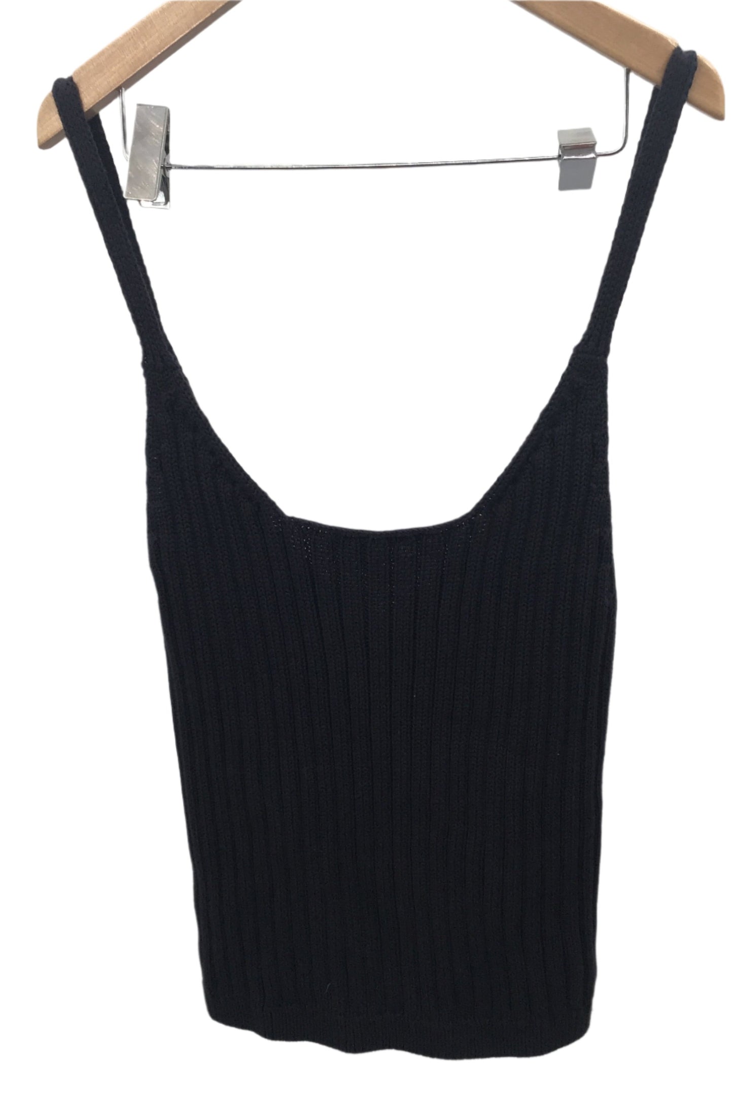 Known Supply, River Sweater Tank, Black, Size: S