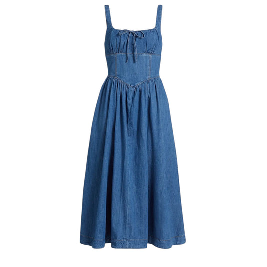 Balia Denim Midi Dress