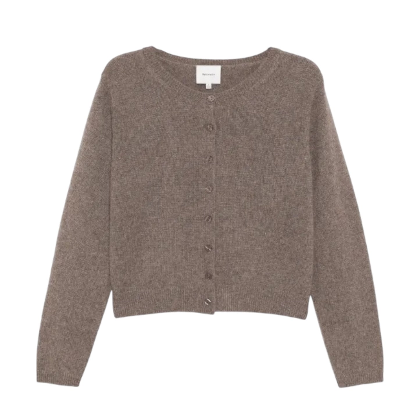 Clara Cashmere Crew Cardigan