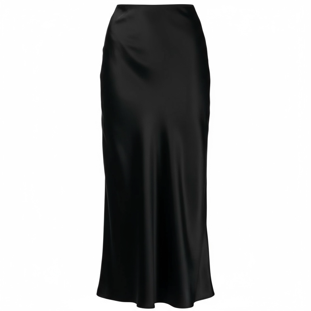 Layla Silk Midi Skirt