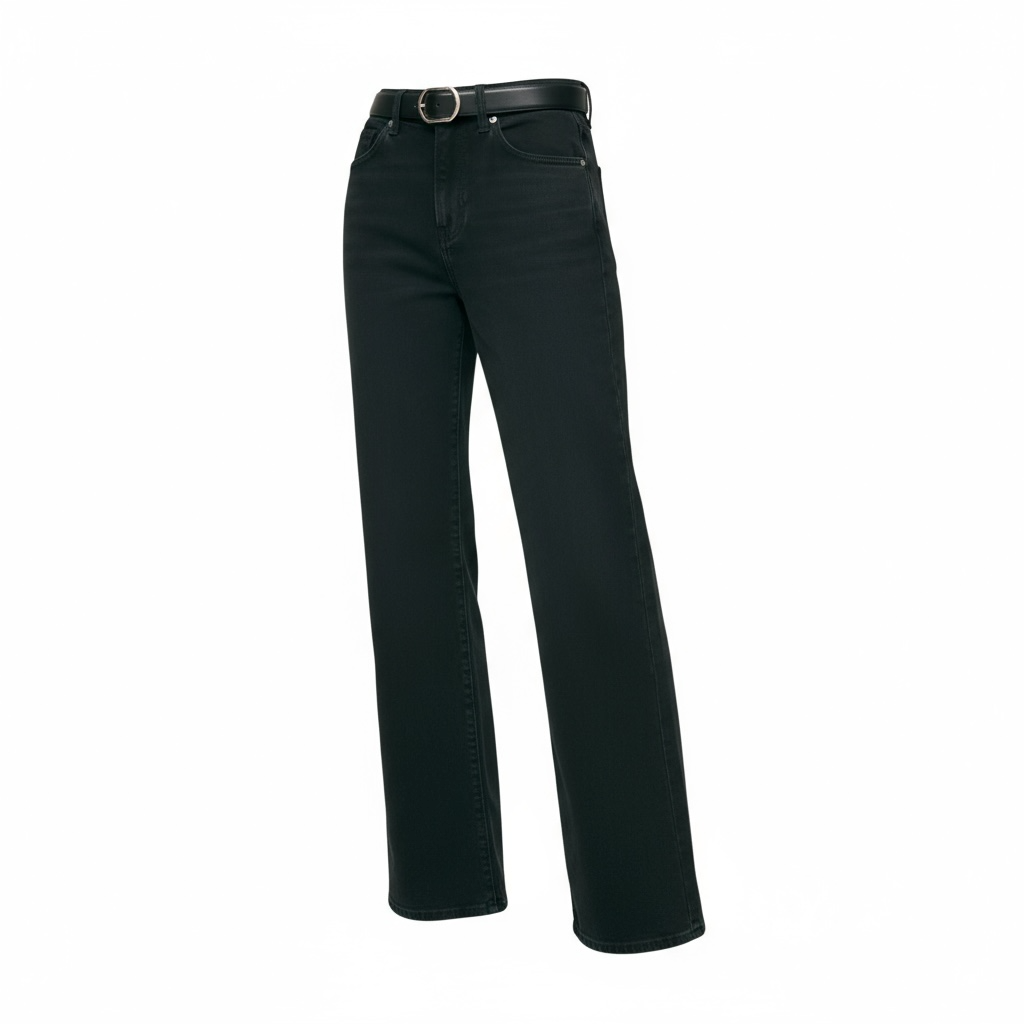 Val 90S Mid Rise Straight Jeans
