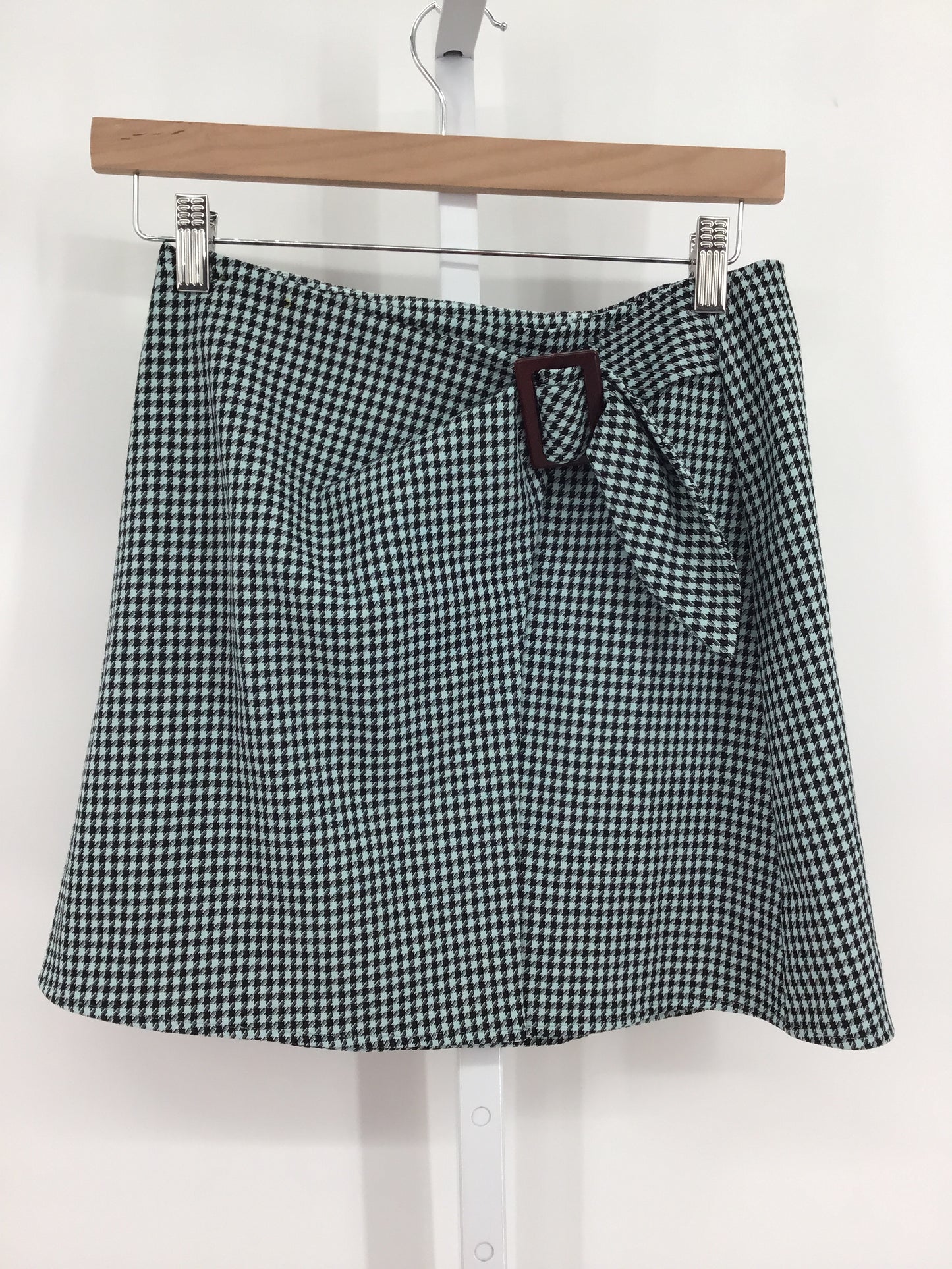 Vintage Green Casual Skirt