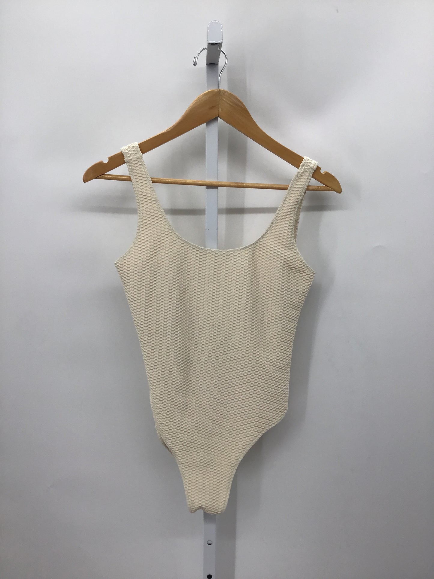 Anine Bing Cream Bodysuit