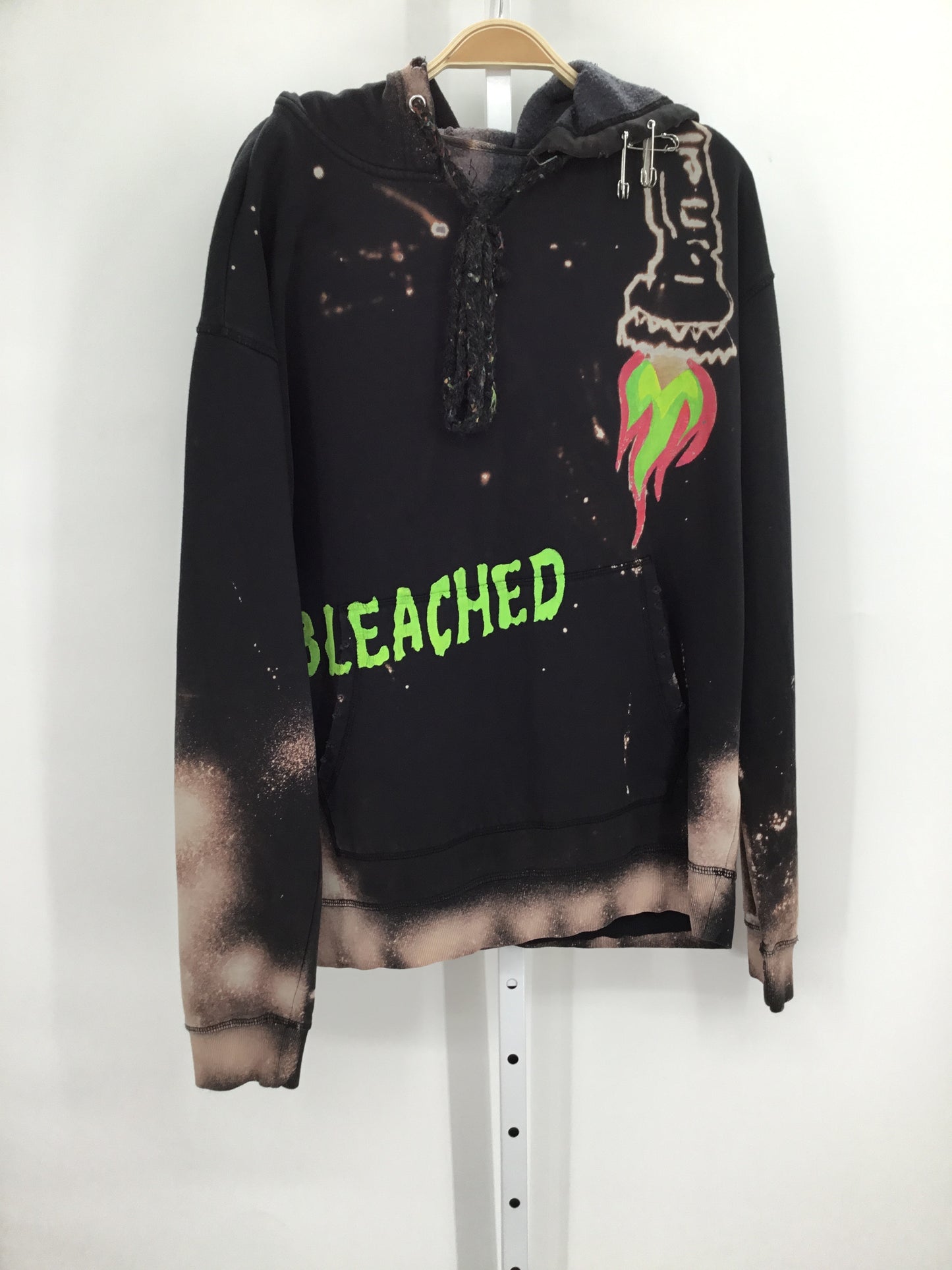 Graphic Black Hoodie