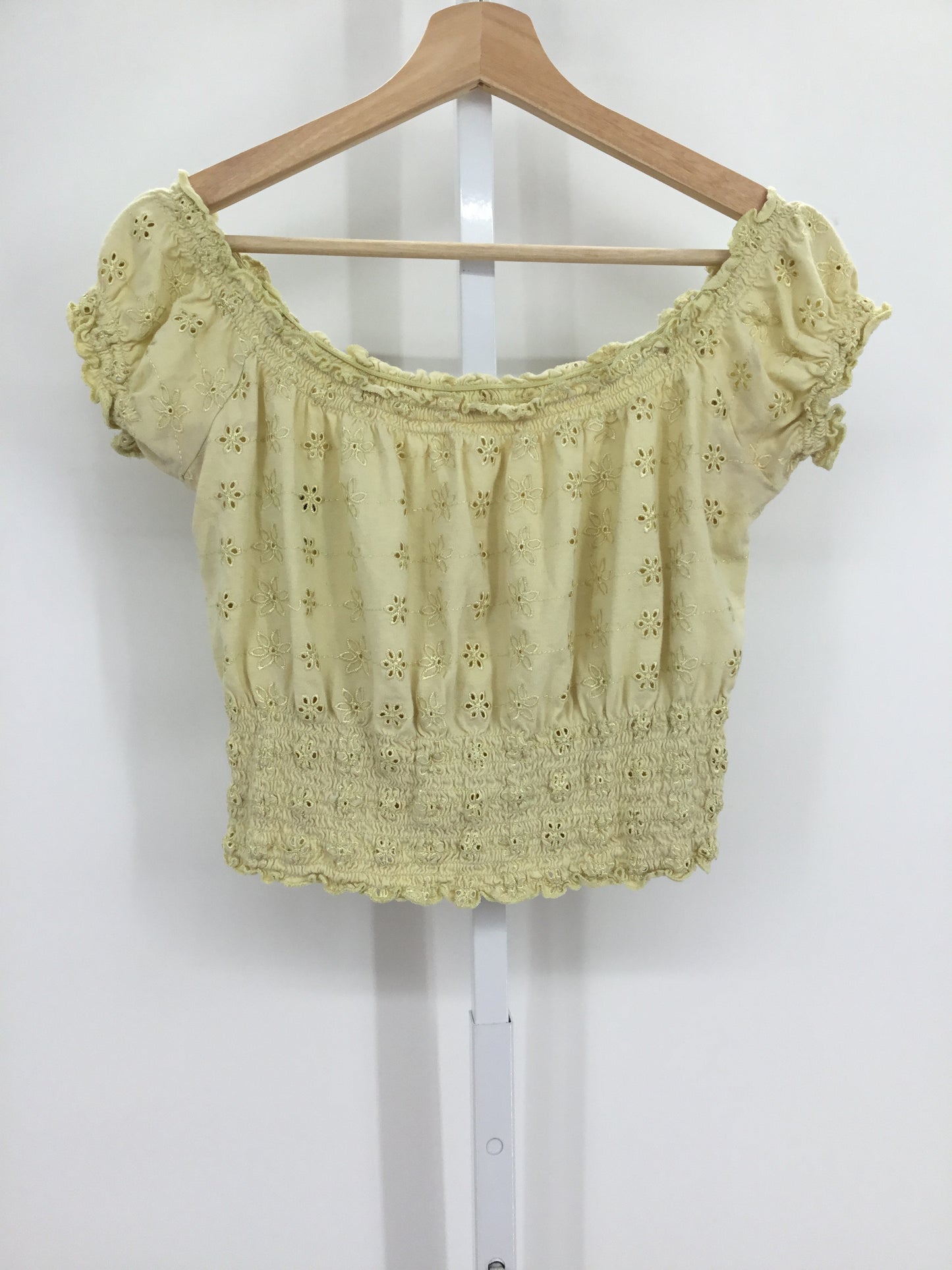 Vintage Yellow Blouse