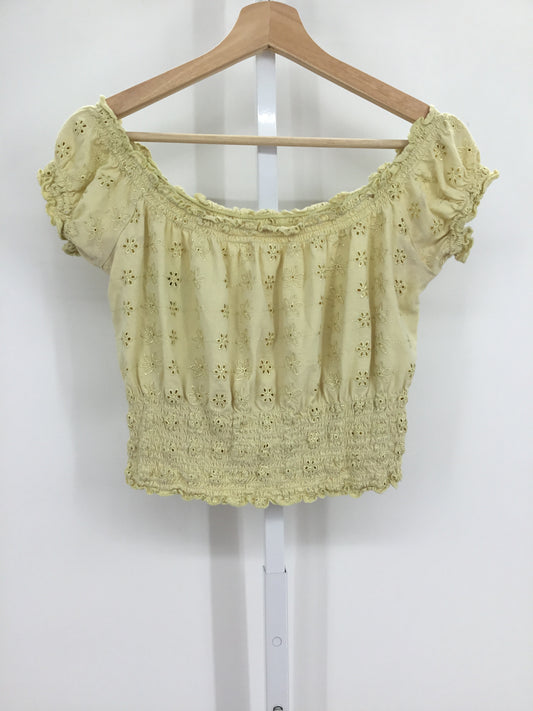 Vintage Yellow Blouse