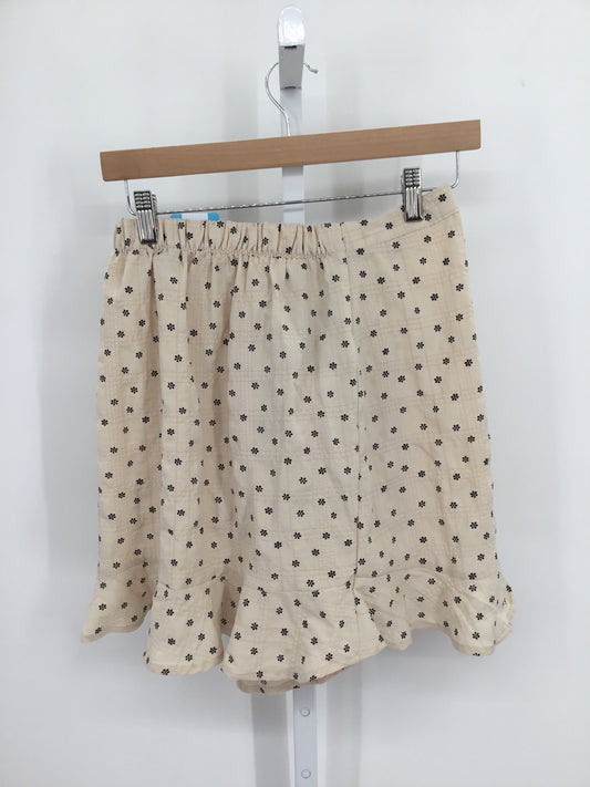 Vintage Beige Casual Skirt