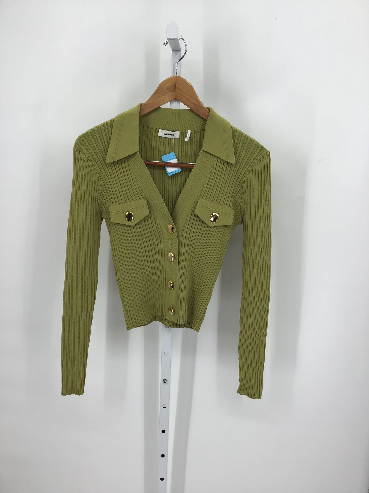 Sandro Green Blouse