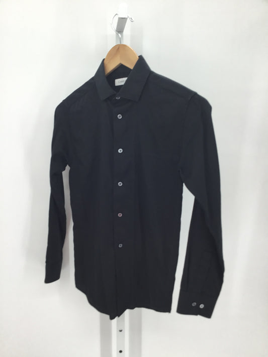 Calvin Klein Black Button-Down