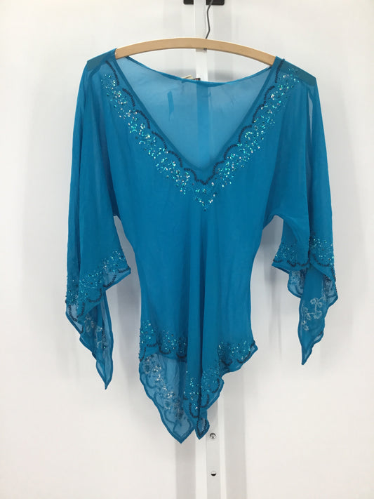 Vintage Blue Blouse