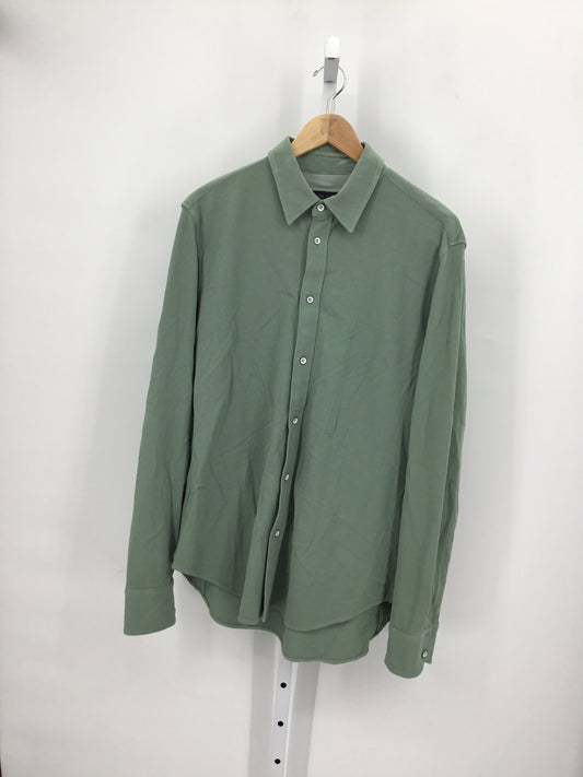 Rag & Bone Green Button-Down