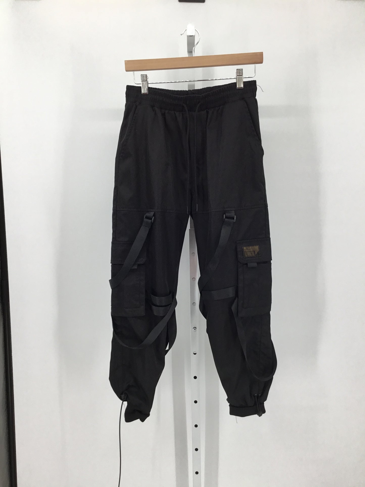 Vintage Black Active Pants