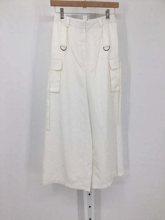 Vintage White Casual Pants