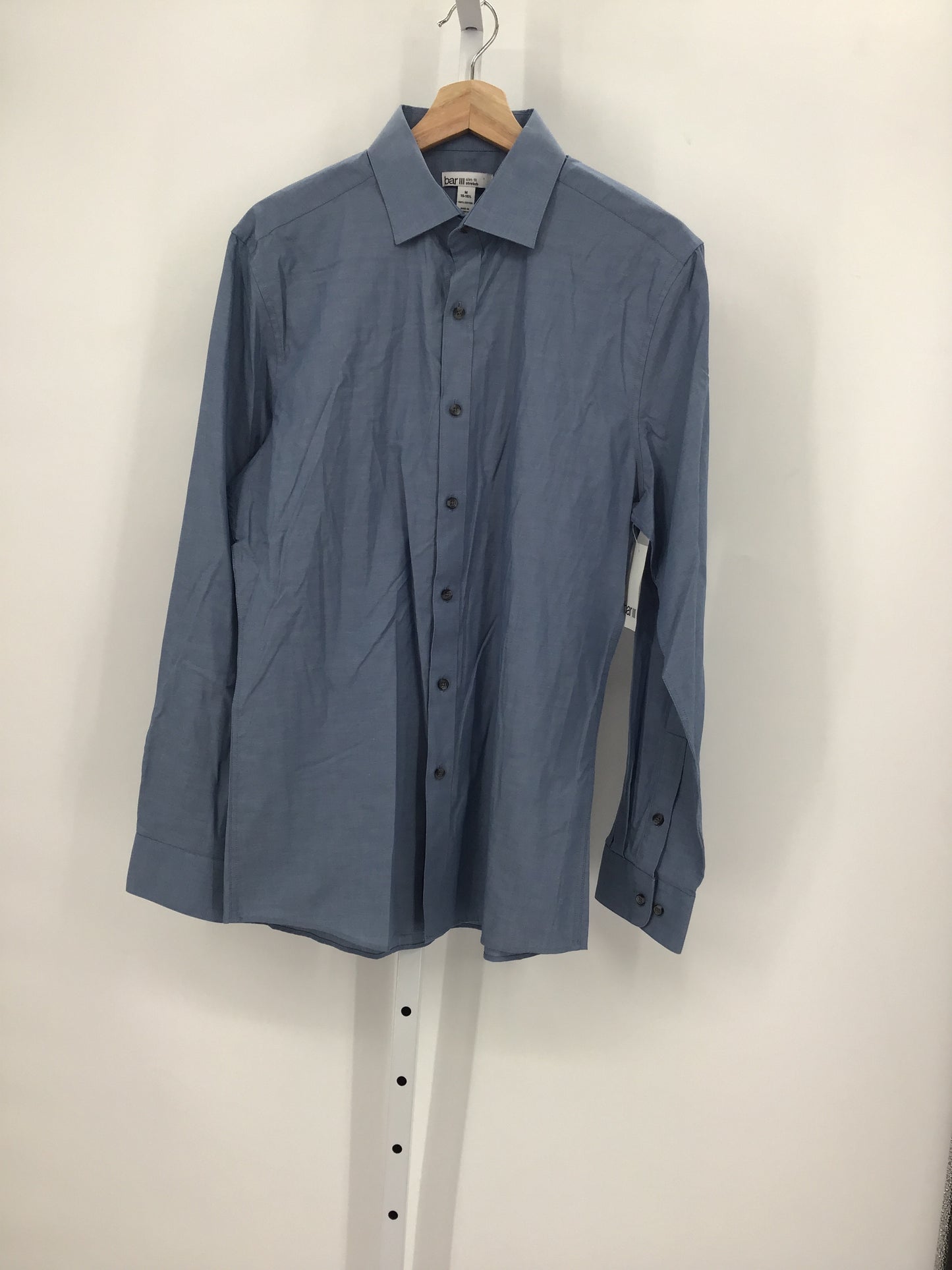 Bar III Blue Button-Down