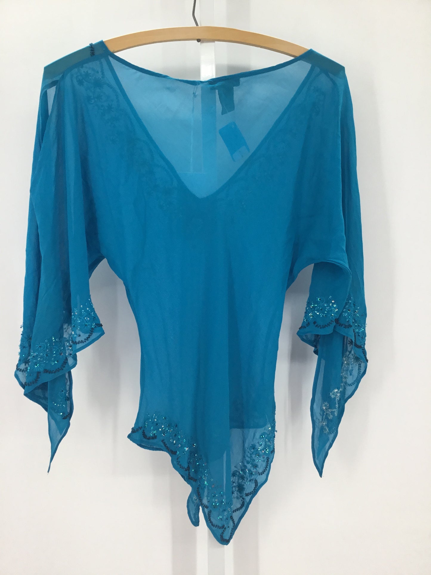 Vintage Blue Blouse