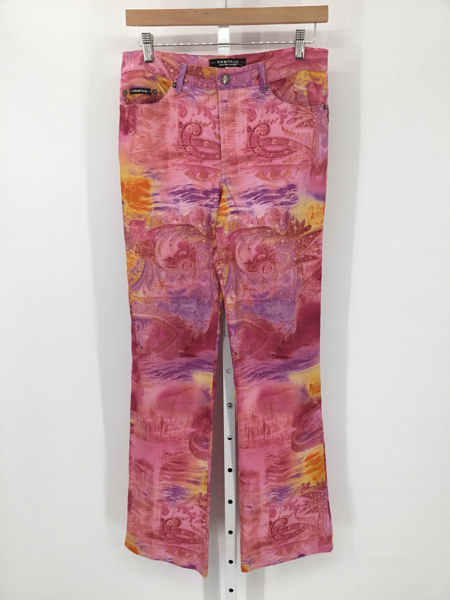 Vintage Pink Casual Pants