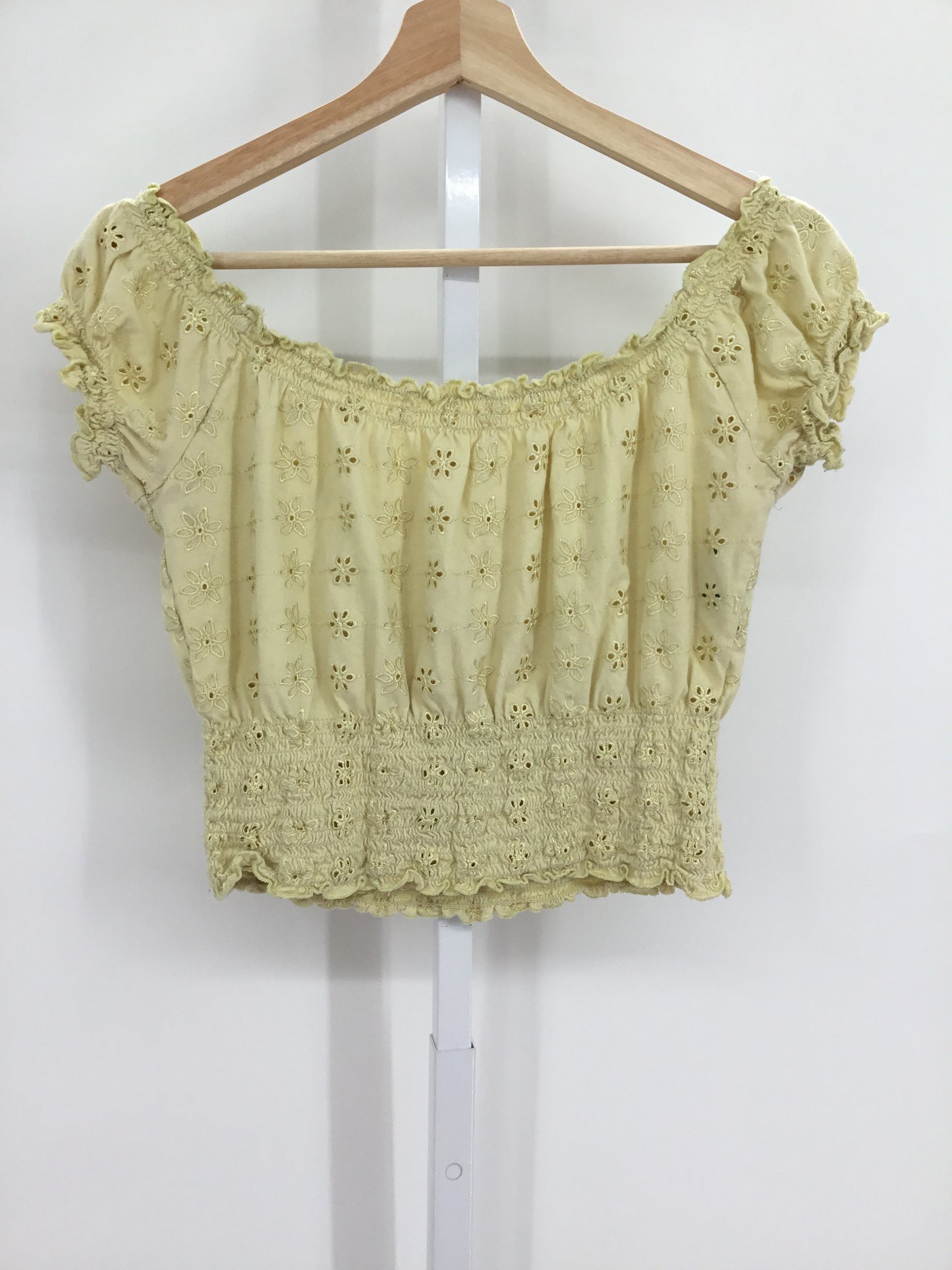 Vintage Yellow Blouse