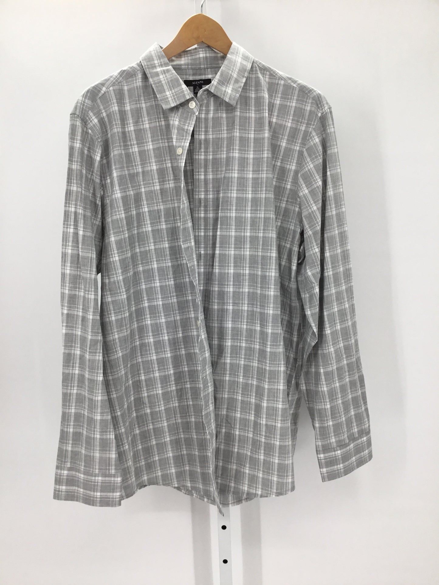 Alfani Gray Button-Down