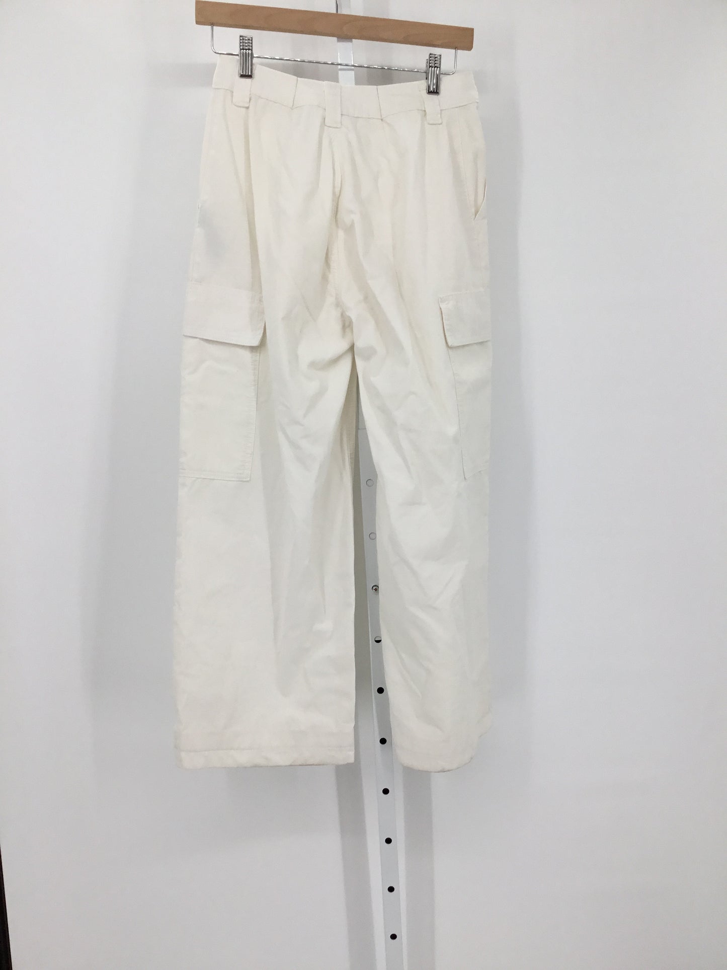 Vintage White Casual Pants