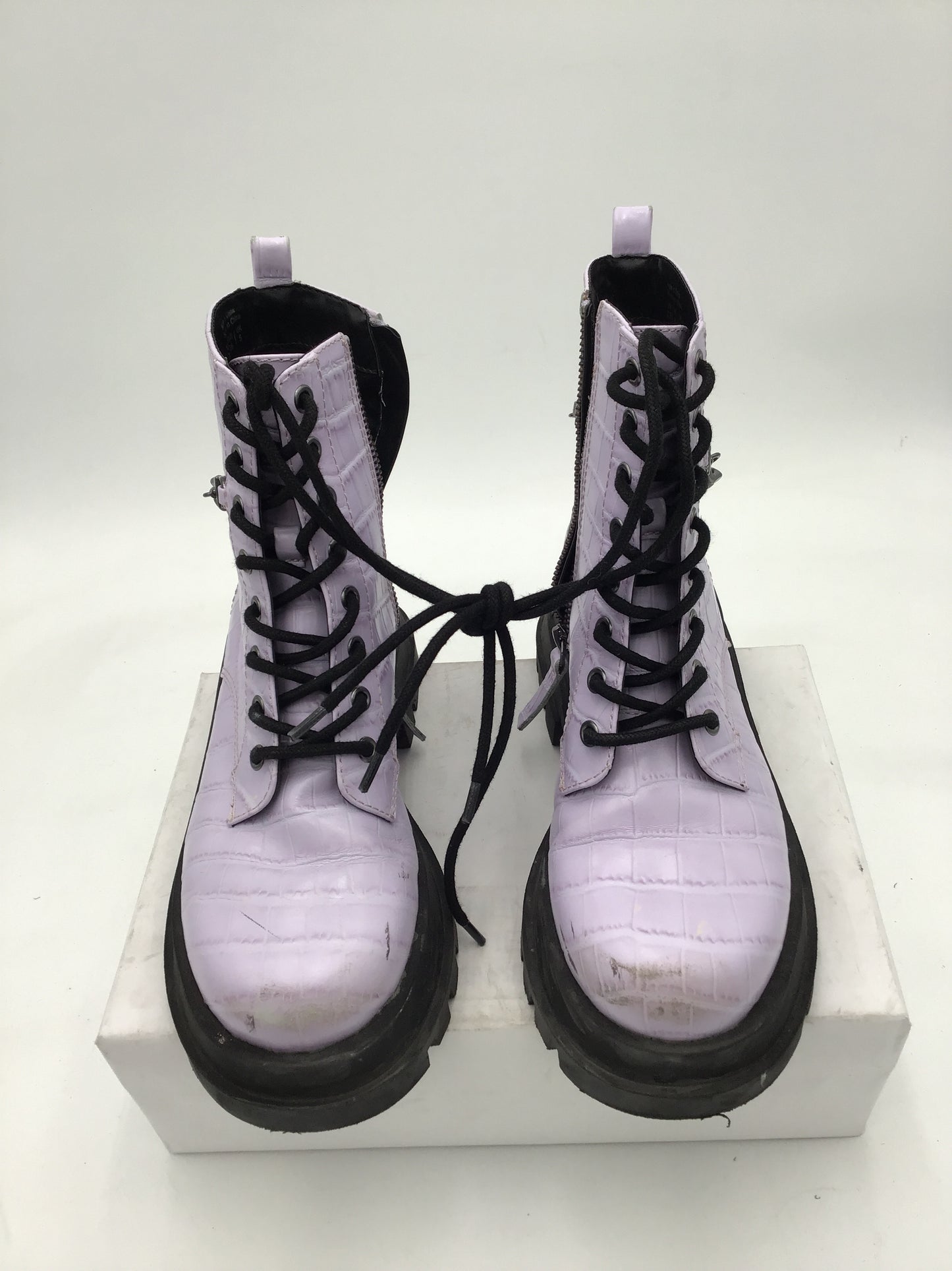 Vintage Purple Boots