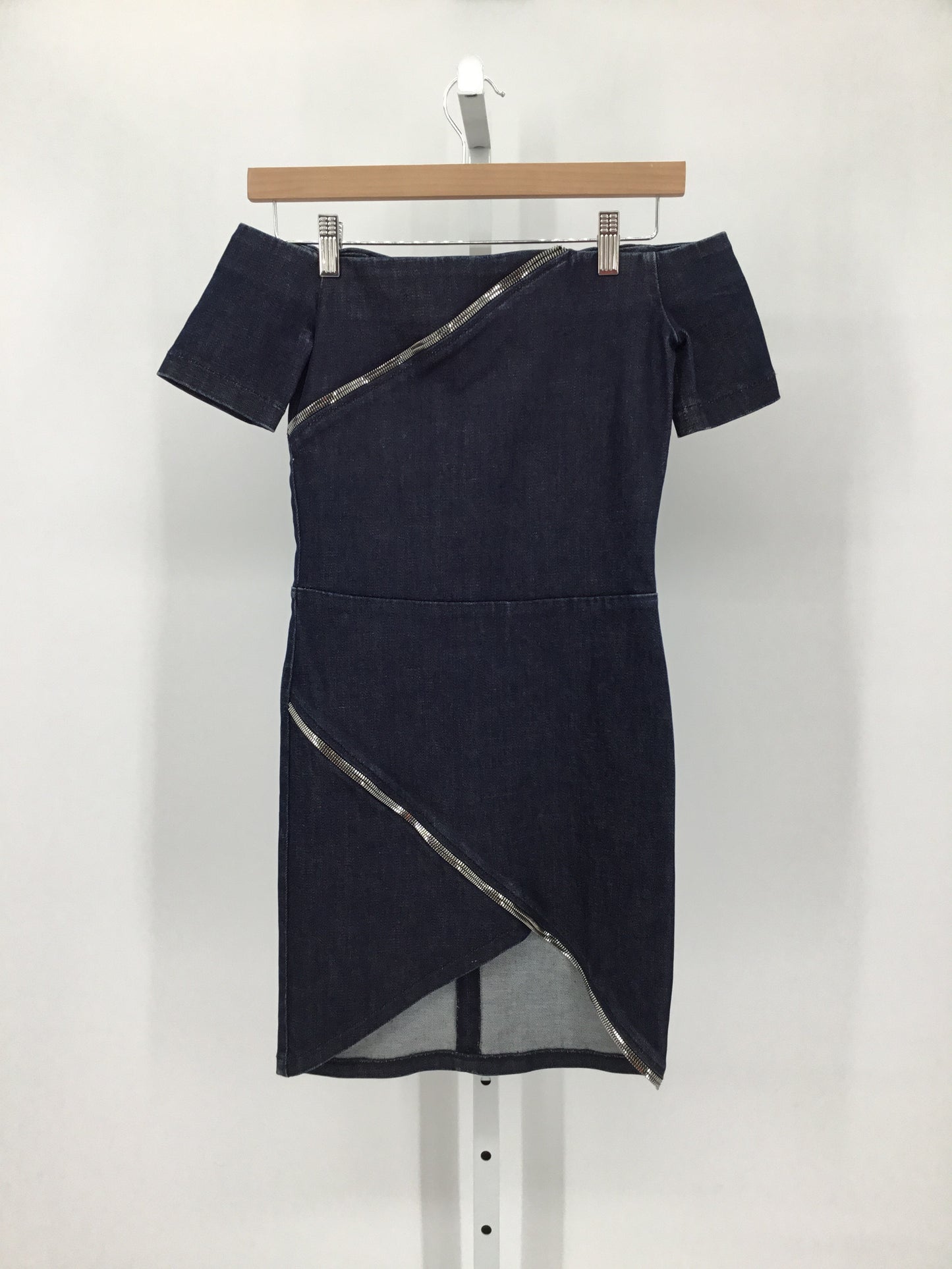 Vintage Blue Casual Dress