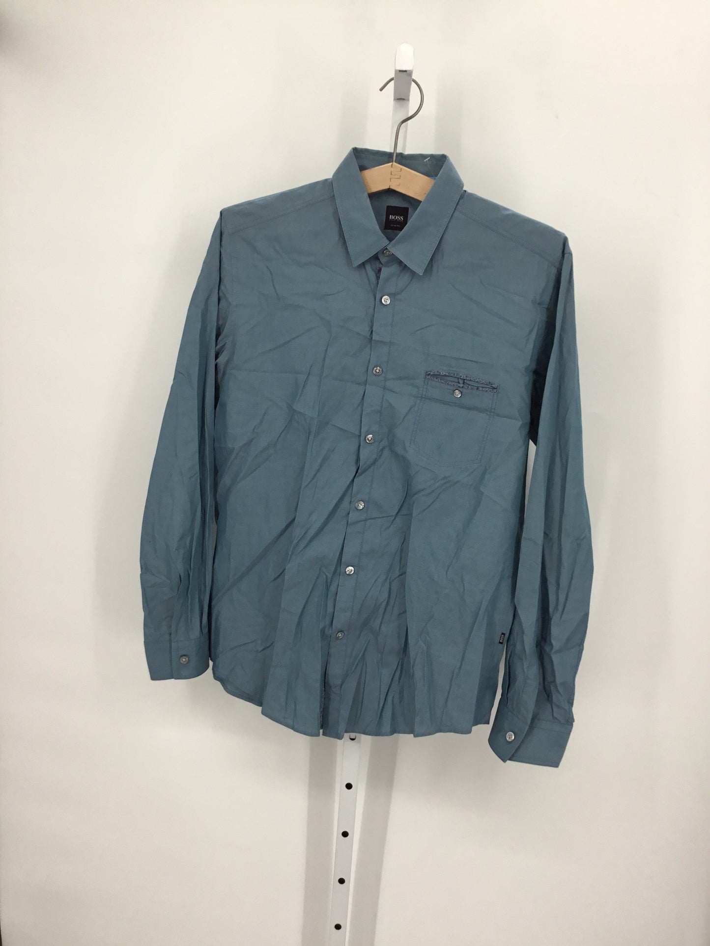 BOSS Blue Button-Down