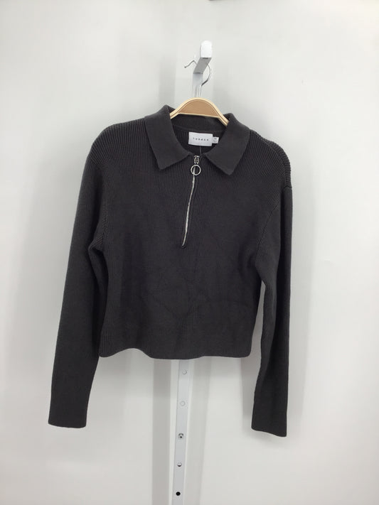 Topman Gray Blouse