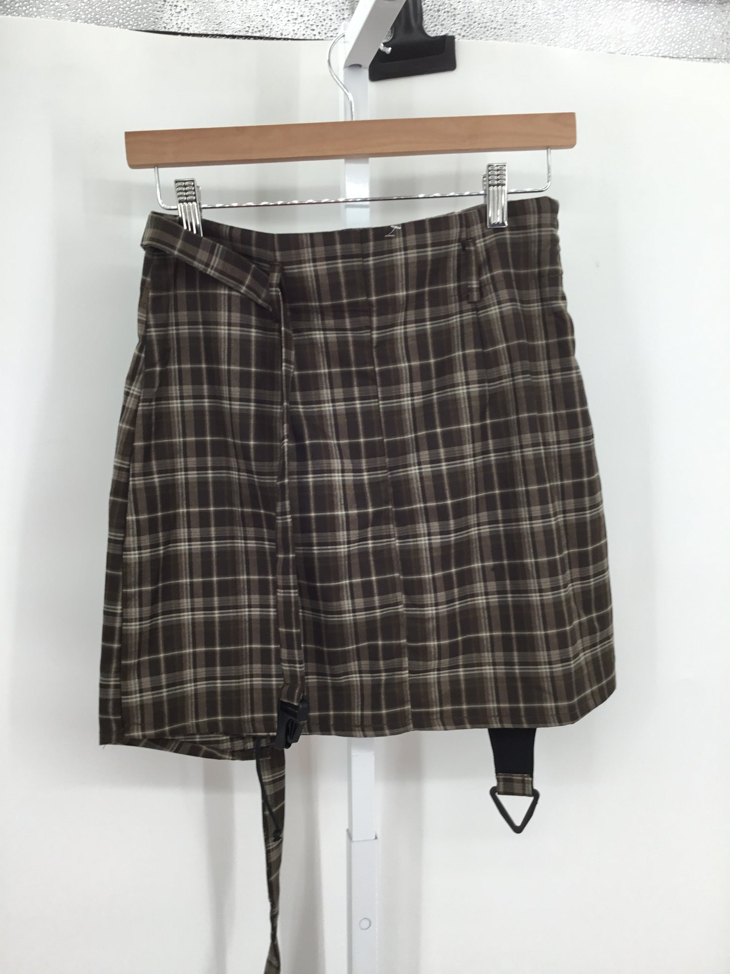 Vintage Brown Casual Skirt