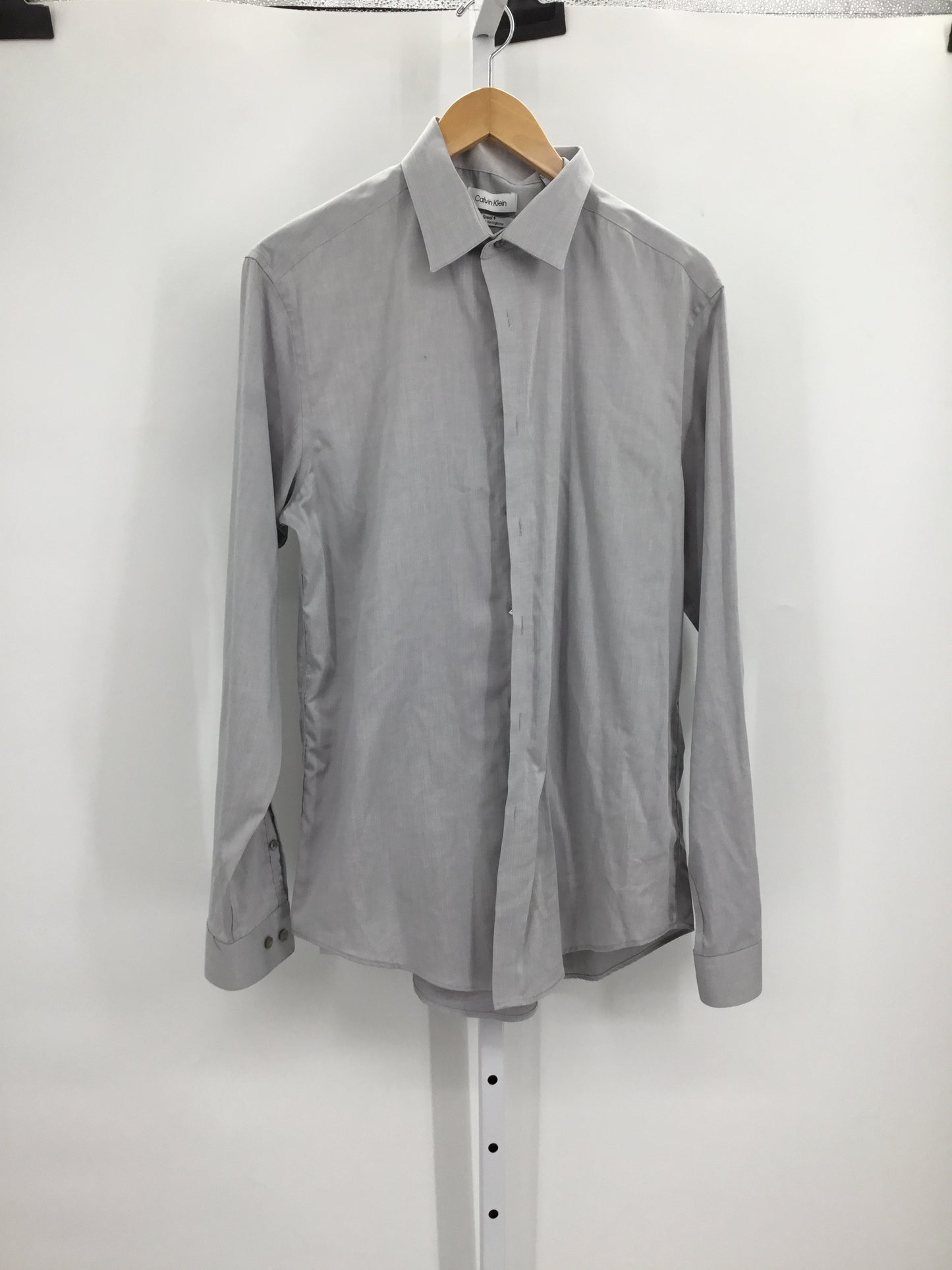 Calvin Klein Gray Button-Down