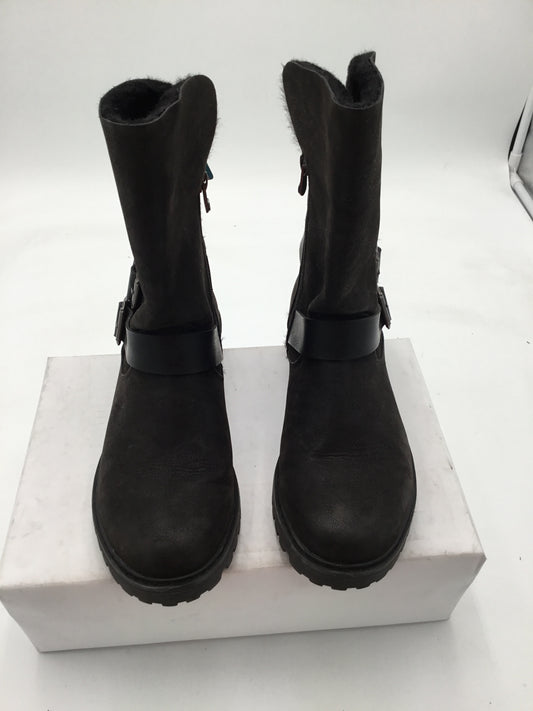 Vintage Black Ankle Boots