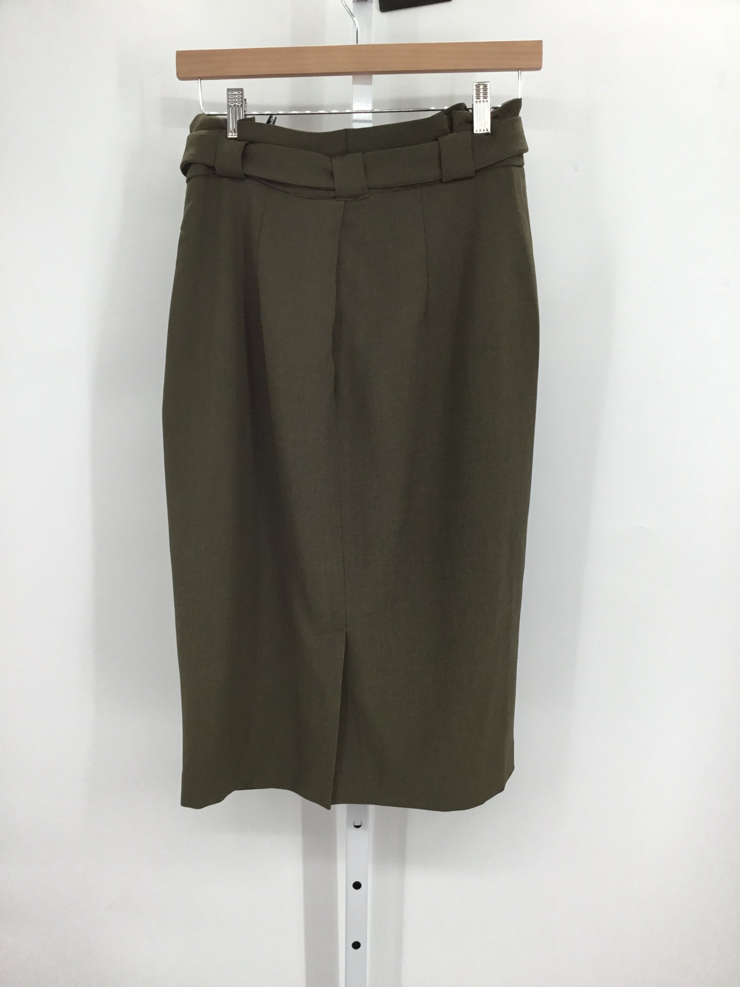 Calvin Klein Green Formal Skirt