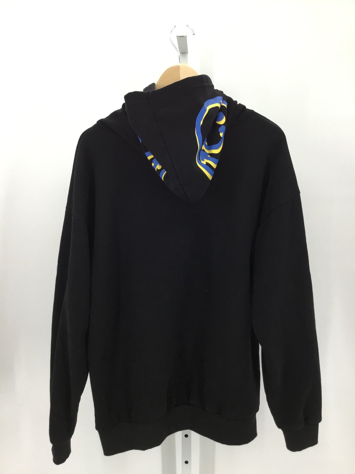 Black Multicolor Hoodie