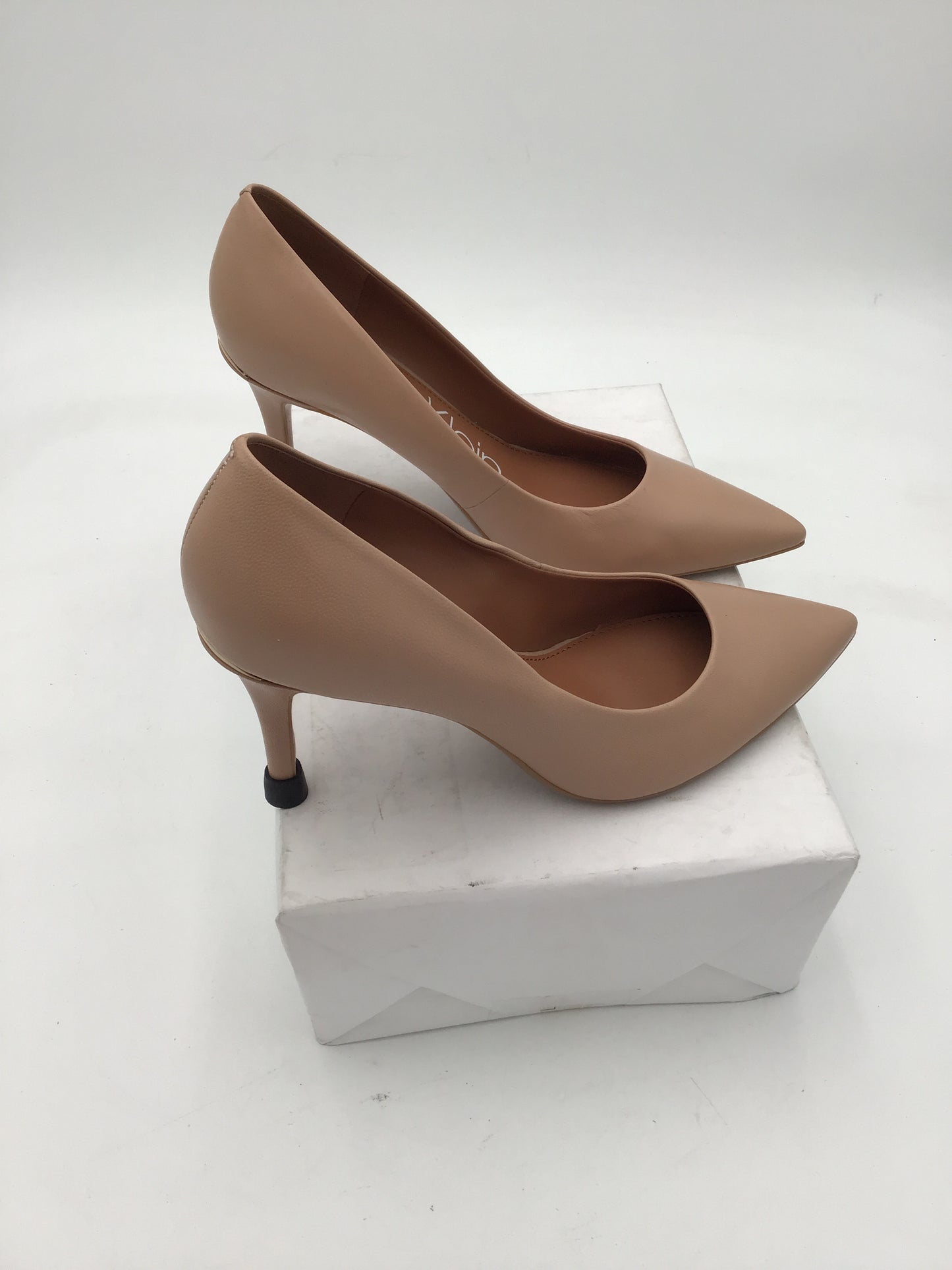 Calvin Klein Tan Heels