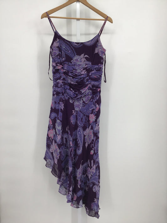 Vintage Purple Casual Dress