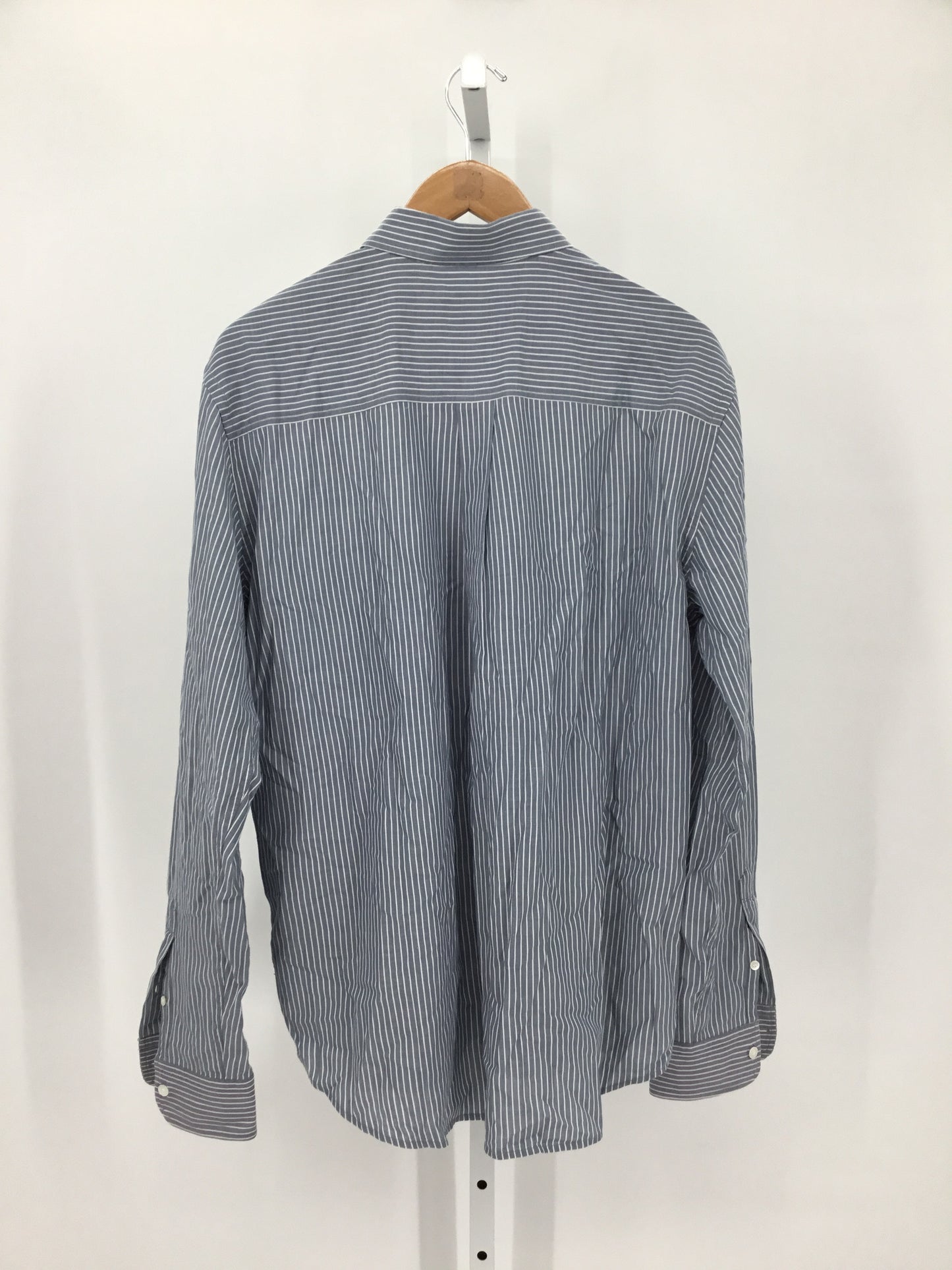 Vintage Gray Button-Down