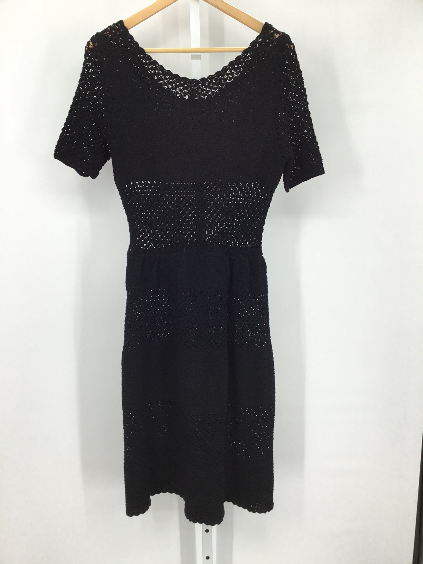 Vintage Black Casual Dress